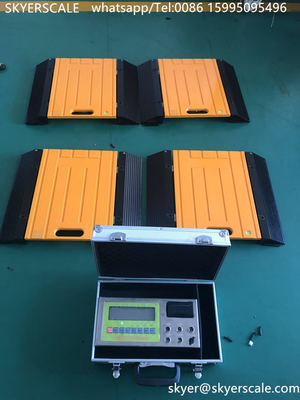 qualité  Wireless Portable Weighing Scale For Trucks 30 Ton Vehicle Weighing Pads Usine