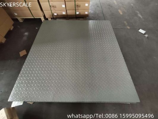 qualité  Electronic Heavy Duty Weight Scale 0.8x1.2m 3 Ton  Floor Scale For Industrial Use Usine