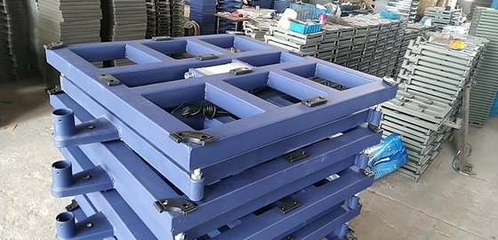 poudre d'échelle de poids de banc de plate-forme de 600x700mm enduite de la LED