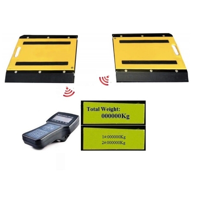 échelles de poids de voiture de 100T Axle Scale Hand Portable Vehicle