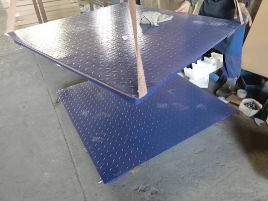 balances de pesage industrielles de plancher électronique de 1.2x1.5m 3t Digital