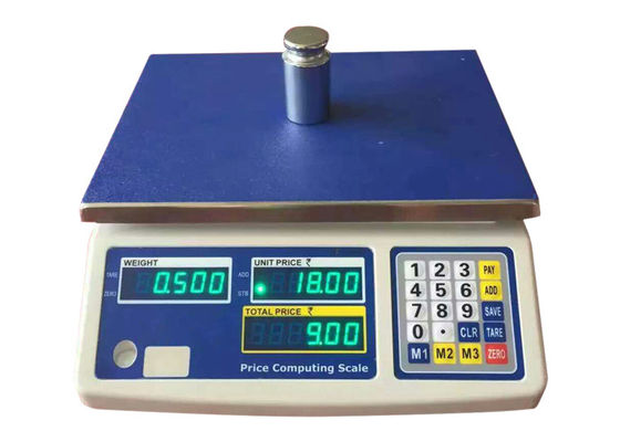 Machine de pesage de calcul des prix de Digital de protection de surcharge