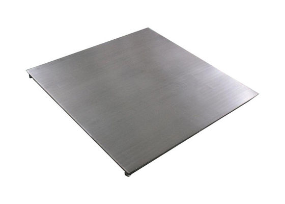 échelle de plate-forme balayée électronique de l'acier inoxydable 3T de 1.5x2m