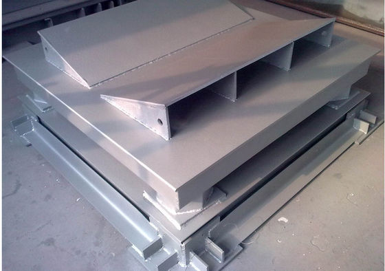 1.5x1.5m, plancher de plate-forme de la double couche 20t de 2x3m balance l'échelle de amortissement