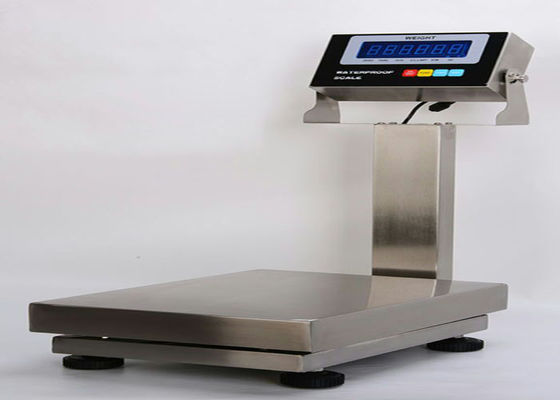 L'acier inoxydable balayé 300kg imperméabilisent des échelles de banc 40x50cm