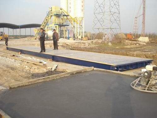 Échelle chinoise de la fabrication 3x16m-60 Ton Truck Scale Weight Bridge de pont à bascule pour peser le camion