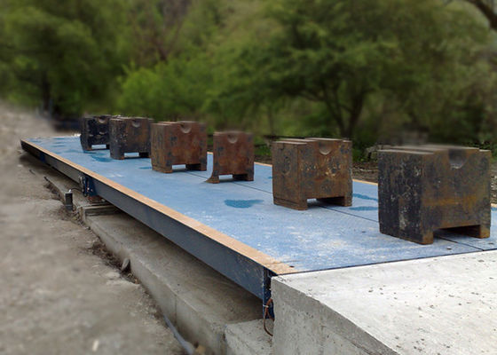 Échelle anticorrosion de pont à bascule du camion 100t de 3×18m