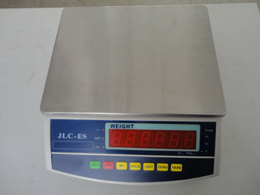 échelle calculatrice des prix d'affichage à LED De vert de 15kg 30kg Digital