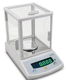 échelle d'équilibre électronique de 300g 1mg avec le plateau d'acier inoxydable