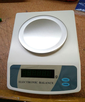 Équilibre supérieur électronique de casserole LED 0.1g de précision convertible de l'unité