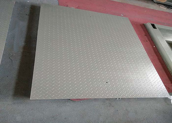 1.2×2m 5 tonnes d'acier au carbone de plate-forme de balances de plancher