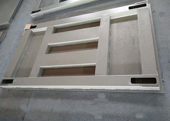 1.2×2m 5 tonnes d'acier au carbone de plate-forme de balances de plancher