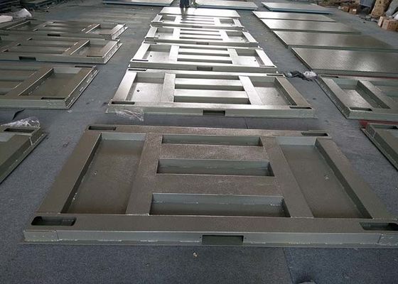 1.2×2m 5 tonnes d'acier au carbone de plate-forme de balances de plancher