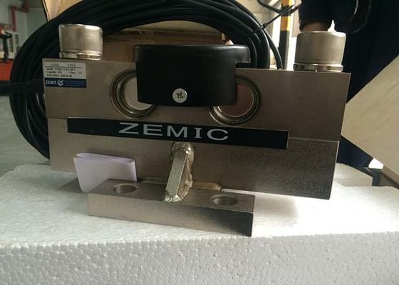 ZEMIC HM9B pesant le fond blanc de capteur de pression de piézoélectrique de poutre de cisaillement de double du capteur de pression de piézoélectrique 20t 30t pour le pont à bascule