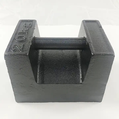 Poids d'essai empilés de 20 kg M1 Poids d'étalonnage en fonte de 20 kg pour grue