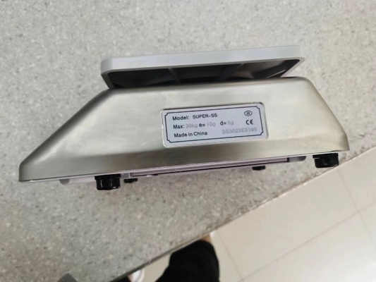 Balance électronique numérique imperméable à l'eau en acier inoxydable Balance numérique de table de pesage
