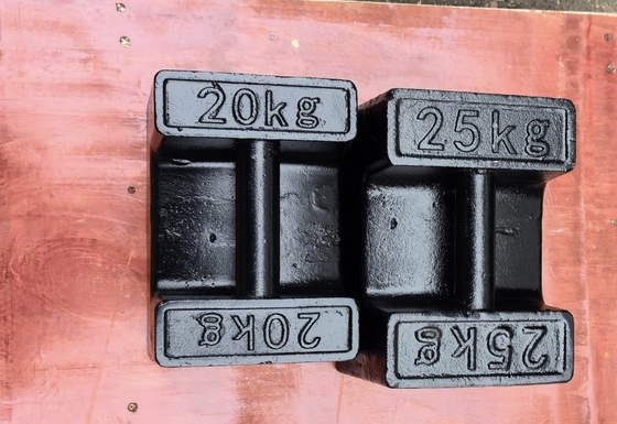 20 kg 25 kg de poids de classe M1 pour le testeur de poids en chute standard d'étalons d'étalonnage