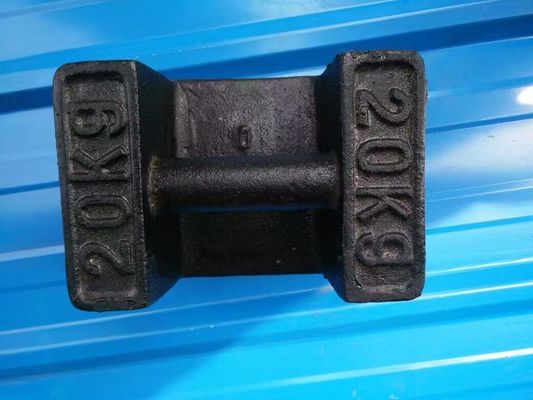 Fonte pesant des pièces d'échelle de 20kg 25kg 50kg 200kg 500kg 1000kg pour des échelles de plancher de plate-forme