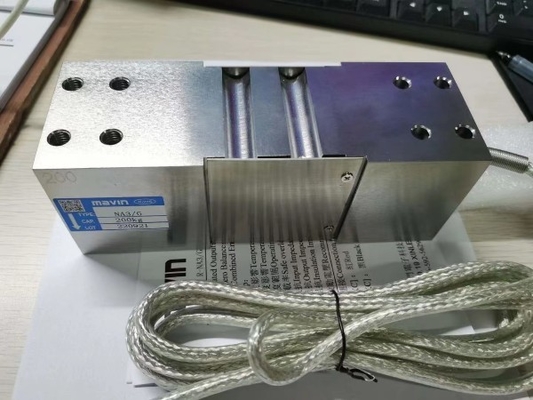 Mavin NA3/G Cellule de charge en acier inoxydable 200 kg Grand trou carré Capteur d'échelle de plate-forme pour échelle de banc de plate-forme