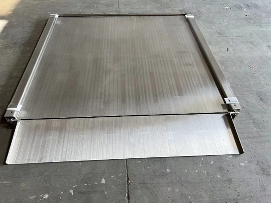 Processus de sablage en acier inoxydable 304 personnalisable 1.2x1.2m 3 tonnes