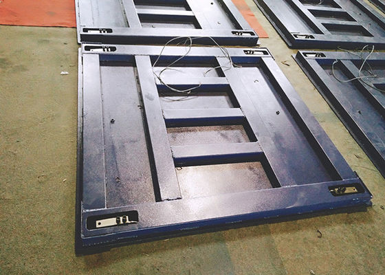 1.2×2m 5 tonnes d'acier au carbone de plate-forme de balances de plancher
