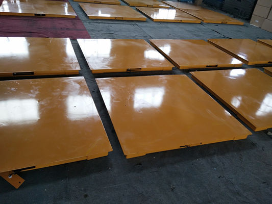 Balances galvanisées à chaud de plancher d'acier au carbone de plate-forme simple