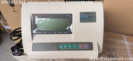 Indicateur en plastique YAOHUA A12 pour la pesée OIML approuvé