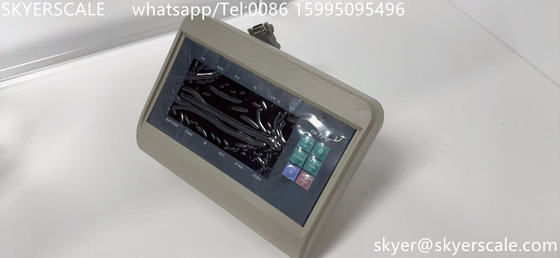 Indicateur de pesée XK3190-T7+E avec interface de câble rs232 pour balances au sol
