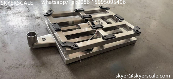 Échelle de banc industriel en acier inoxydable de haute précision de 300 kg à 800 kg Échelle de plateforme de pesage
