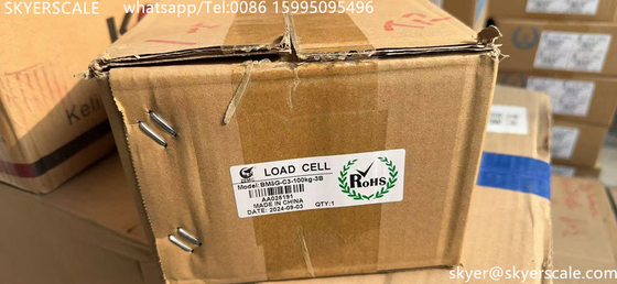 Cellule de charge BM6G à un point unique imperméable à l'eau de 100 kg en acier inoxydable pour balance de banc