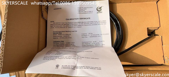 Cellule de charge BM6G à un point unique imperméable à l'eau de 100 kg en acier inoxydable pour balance de banc