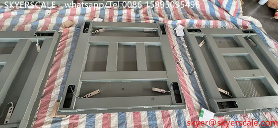 Échelle électronique de haute précision pour l'industrie échelle de plateforme échelle au sol échelle 1x1.2m 3t OEM ODM