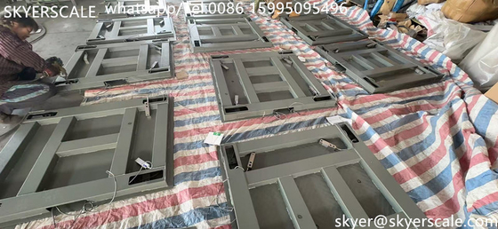 Échelle électronique de haute précision pour l'industrie échelle de plateforme échelle au sol échelle 1x1.2m 3t OEM ODM