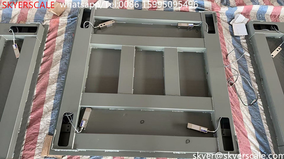 Échelle électronique de haute précision pour l'industrie échelle de plateforme échelle au sol échelle 1x1.2m 3t OEM ODM