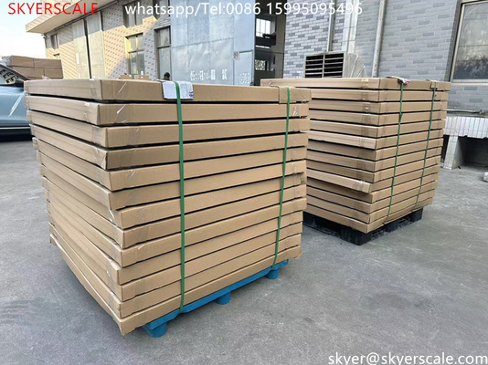 L'échelle industrielle de 5000 kg pour la pesée numérique de 1,2x1,5 m avec un prix bon marché