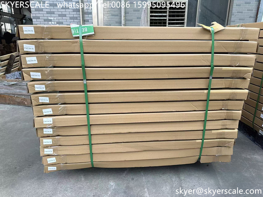 Tableau unique 1.2x1.2m-3t Balance numérique sans trou Balance électronique de la plateforme