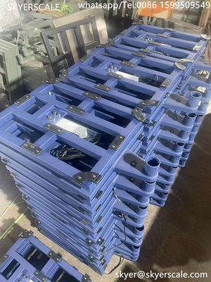 Échelle numérique 40x50cm 100kg Échelle électronique en acier au carbone Échelle de poids personnelle