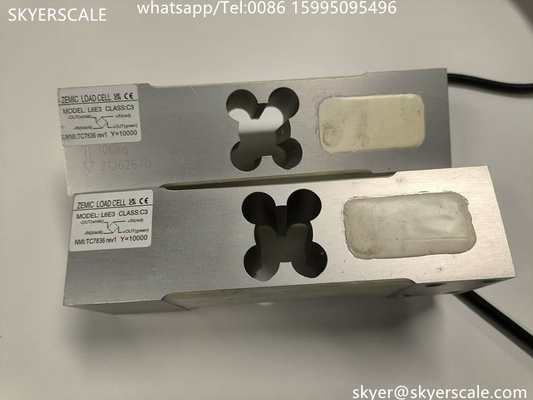 Zemic L6E3 Sinle point de faisceau parallèle de cellule de charge en aluminium 100kg capteur de transducteur pour plateforme électronique