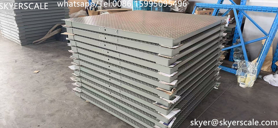 Échelle industrielle 2000 kg Échelle de plancher avec poutre de cisaillement d'acier d'alliage durable