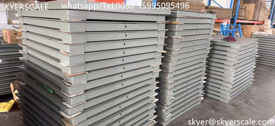 Échelle industrielle 2000 kg Échelle de plancher avec poutre de cisaillement d'acier d'alliage durable