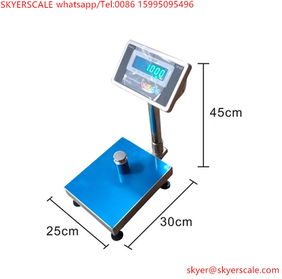 Entrepôts 600x700 800 kg Plateforme en acier inoxydable