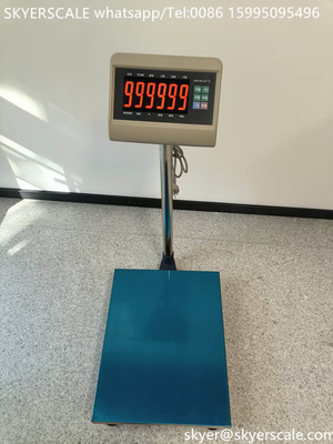 300 kg de plate-forme Bench Scale Connectez un ordinateur avec Rs232