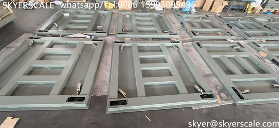 1.5mx1.5m Balance industrielle de 3 tonnes Plateforme électronique numérique Balance de sol