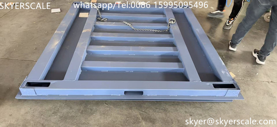 1.5mx1.5m Balance industrielle de 3 tonnes Plateforme électronique numérique Balance de sol
