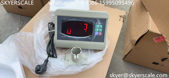 XK3190-T7+E Indicateur de contrôle électronique de pesée LED de haute précision pour indicateur de balance de plateforme