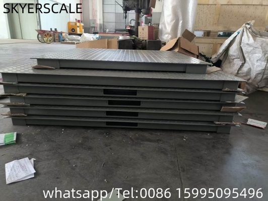 1.5x1.5m Plateforme électronique d'échelle de sol échelle industrielle avec indicateur A12E