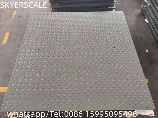 Échelle numérique pesant 1,2x1,2 m 1 tonne-3 tonnes Échelle au sol