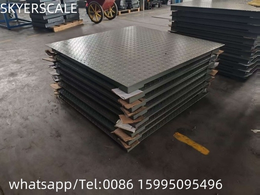 Échelle numérique pesant 1,2x1,2 m 1 tonne-3 tonnes Échelle au sol