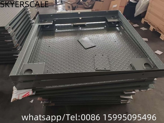 Échelle numérique pesant 1,2x1,2 m 1 tonne-3 tonnes Échelle au sol