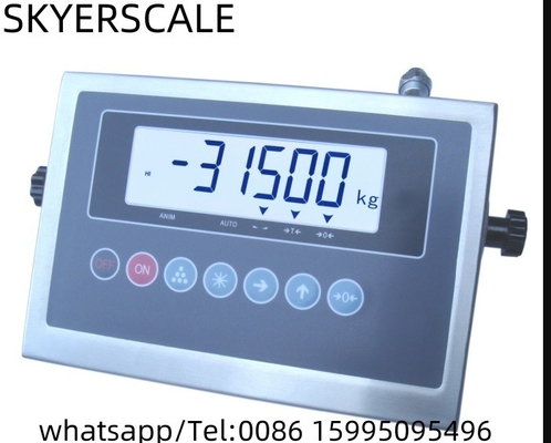 XK315A1GB-LF boîtier en acier inoxydable LCD indicateur de l'échelle de pesage